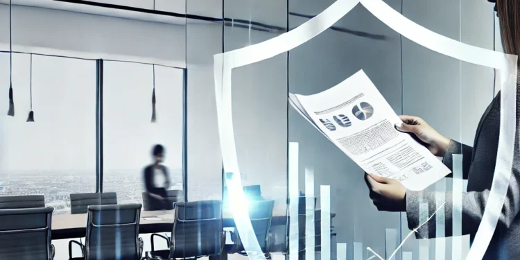 Società Semplice Holding Vantaggi: immagine moderna che rappresenta la protezione patrimoniale e la gestione finanziaria sicura