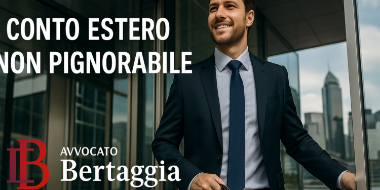 CONTO ESTERO NON PIGNORABILE