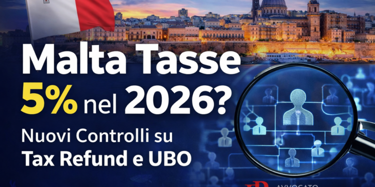 Malta tax refund novità