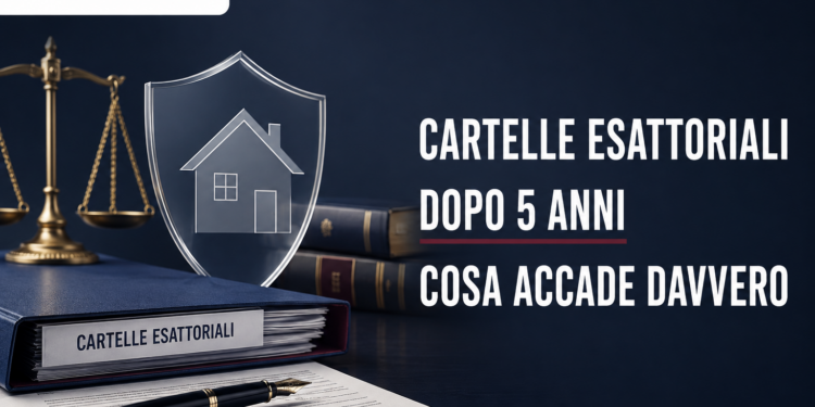 Cartelle esattoriali dopo 5 anni senza beni aggredibili: discarico e tutela patrimoniale