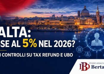 Malta tax refund 6/7 nel 2026, controlli su UBO e sostanza economica