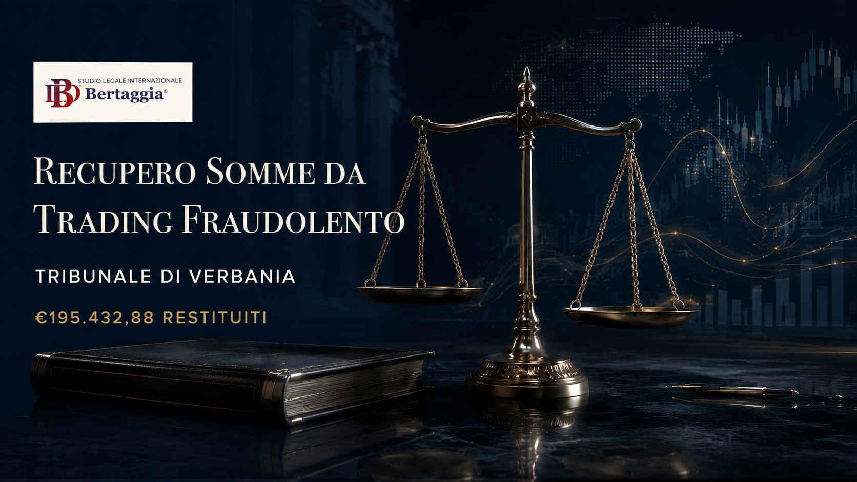Recuperare soldi dal trading fraudolento: sentenza del Tribunale di Verbania